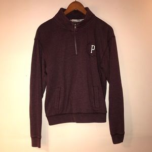 PINK Plum Quarter Zip